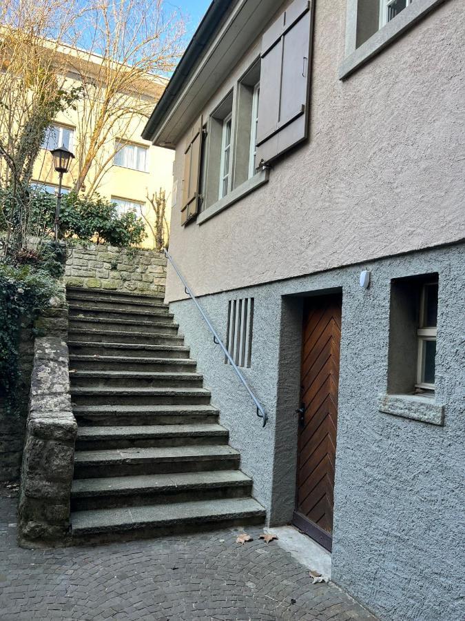 Blick Auf Schwarzen Turm - Freihofapartments Brugg  Exteriör bild
